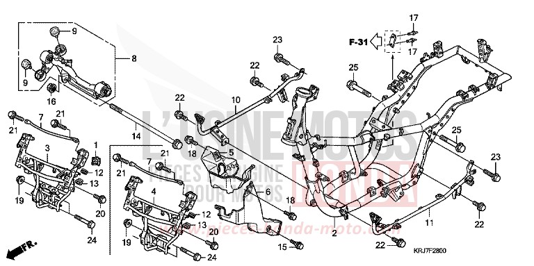 CARROSSERIE DE CHASSIS von S-wing ABS PEARL HARVEST GREEN (GY136) von 2011